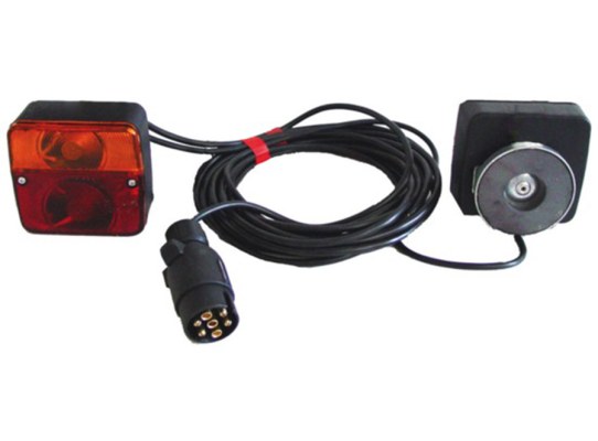 Rear light kit magnetic mounting