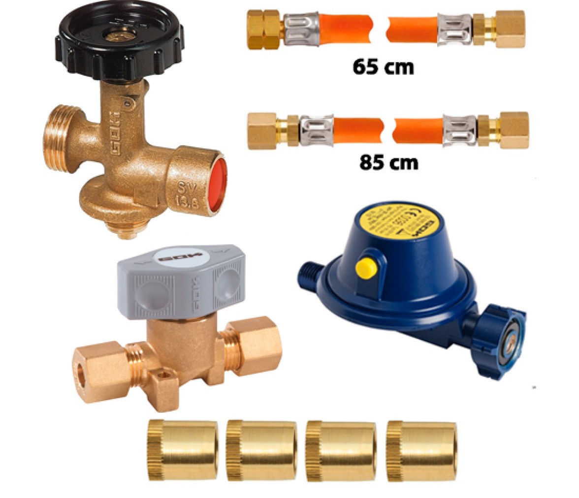 Kit para Bombona de Gas Standard 5-10-20 Kg