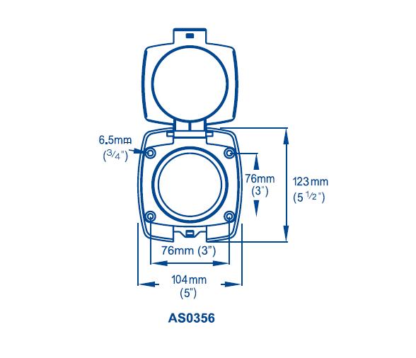 Kit Tapa y Anillo de Bomba Whale AS0356