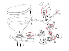 Kit A de Servicio para Inodoro Manual LT