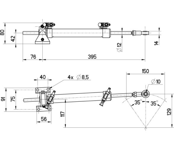 Kit de Direccion Hidraulica Intraborda LS 27