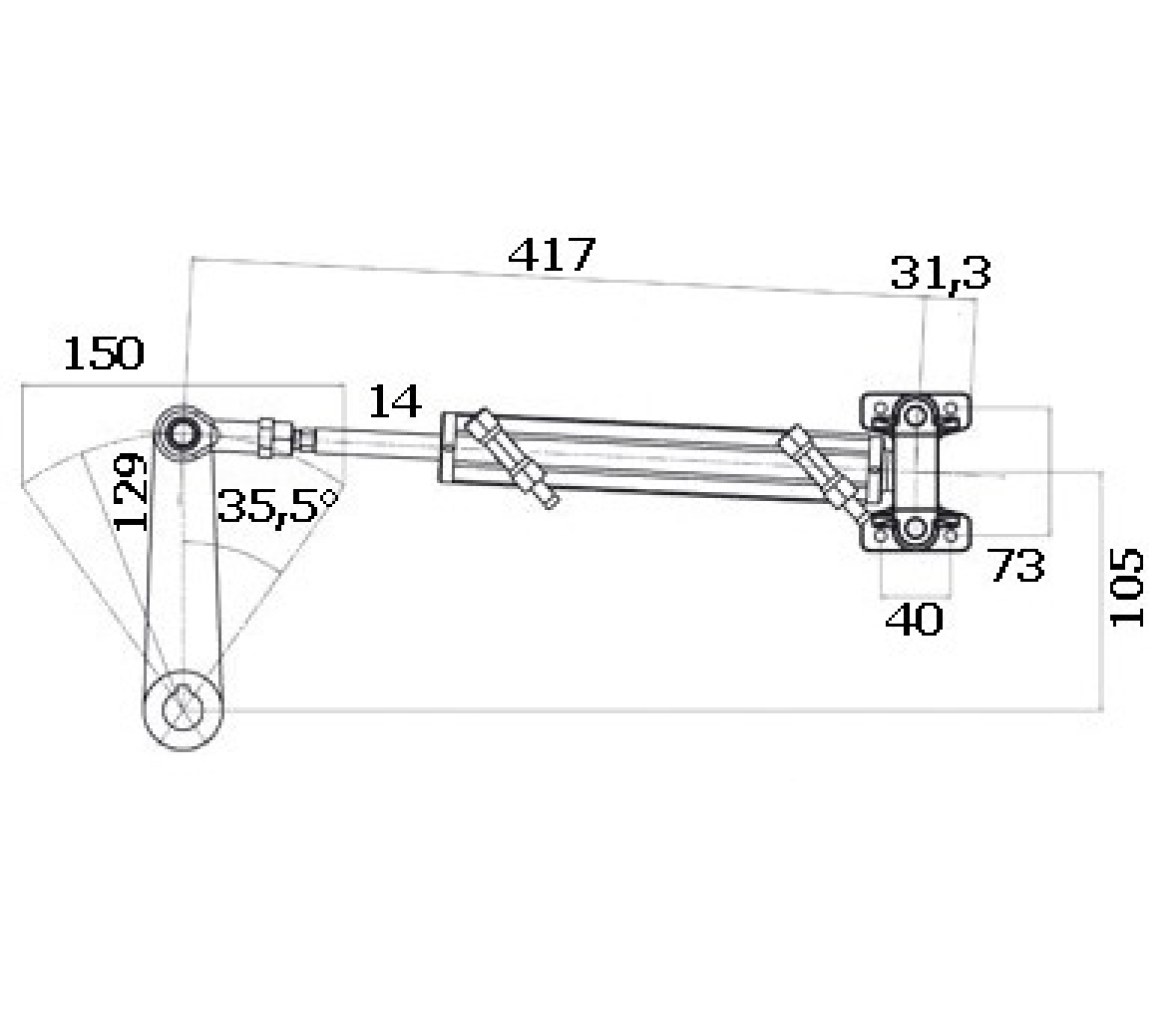 Ultraflex Kit Direccion Hidraulica UC69-I hasta 115 CV