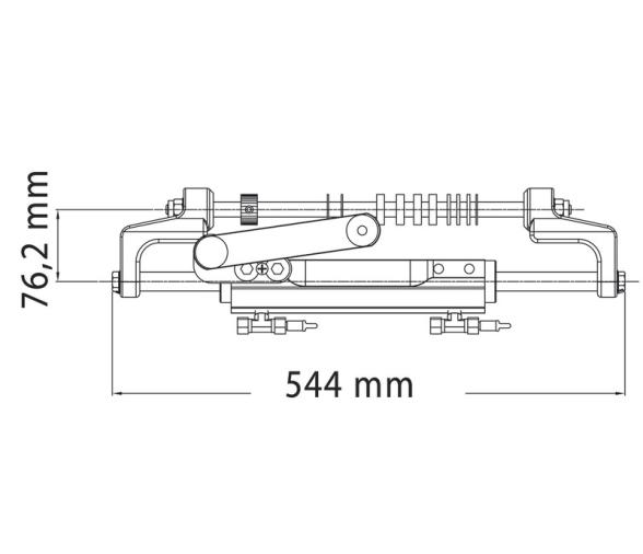 Kit Direccion Hidraulica UC128-OBF hasta 300 CV Ultraflex