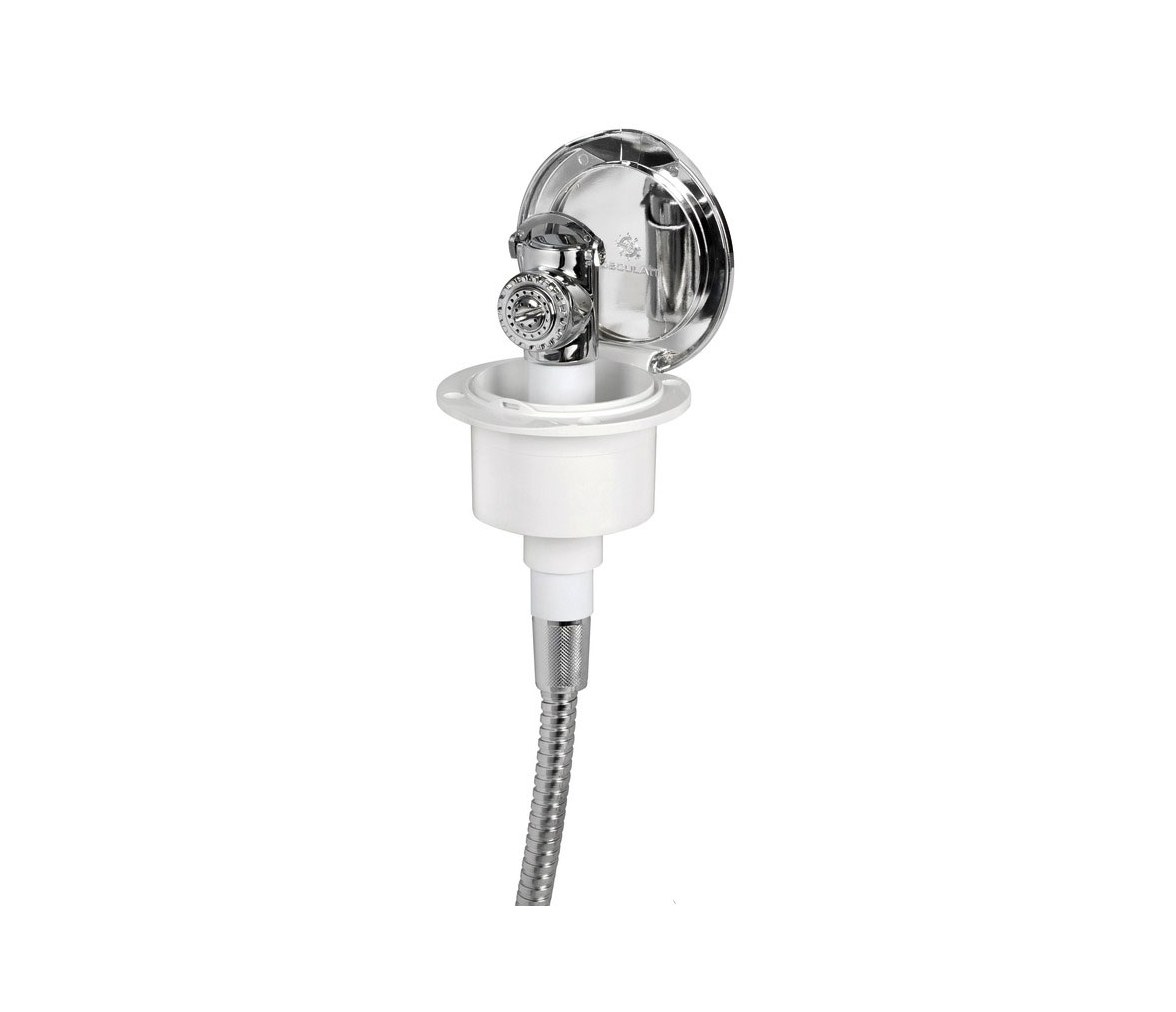 Kit Ducha Evo Classic Horizontal Cromado e Inox