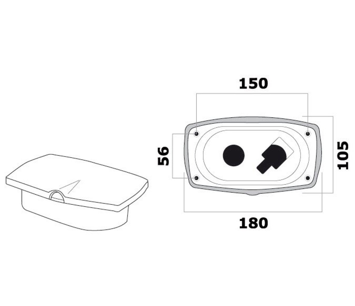 Kit Ducha New Edge con Mezclador Cromado