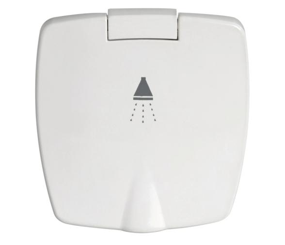 Kit Ducha New Edge Pulsador Blanca