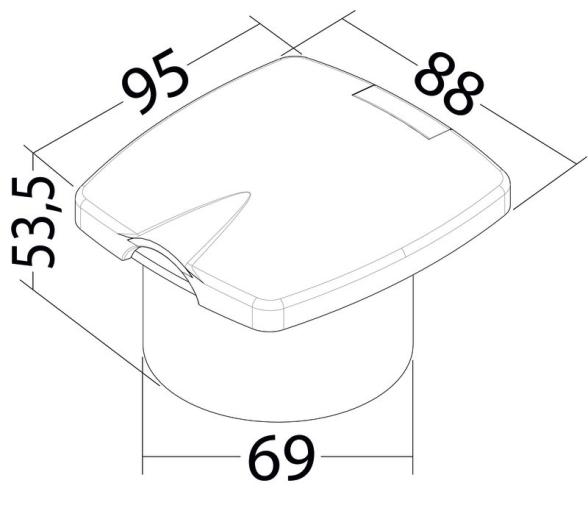 Kit Ducha New Edge Vertical Blanca