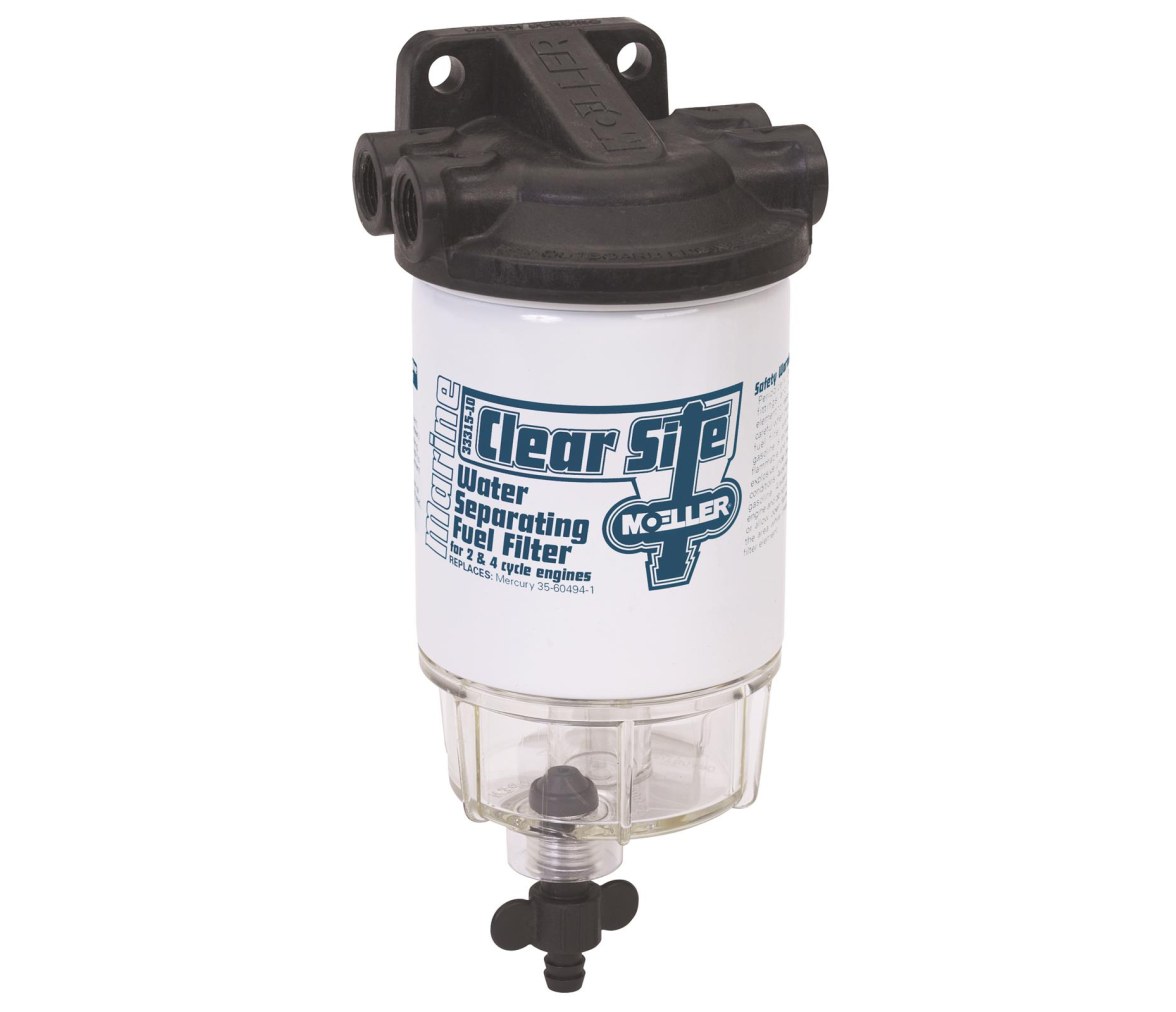 Filtro separador de agua de combustible Moeller Marine 033314-10