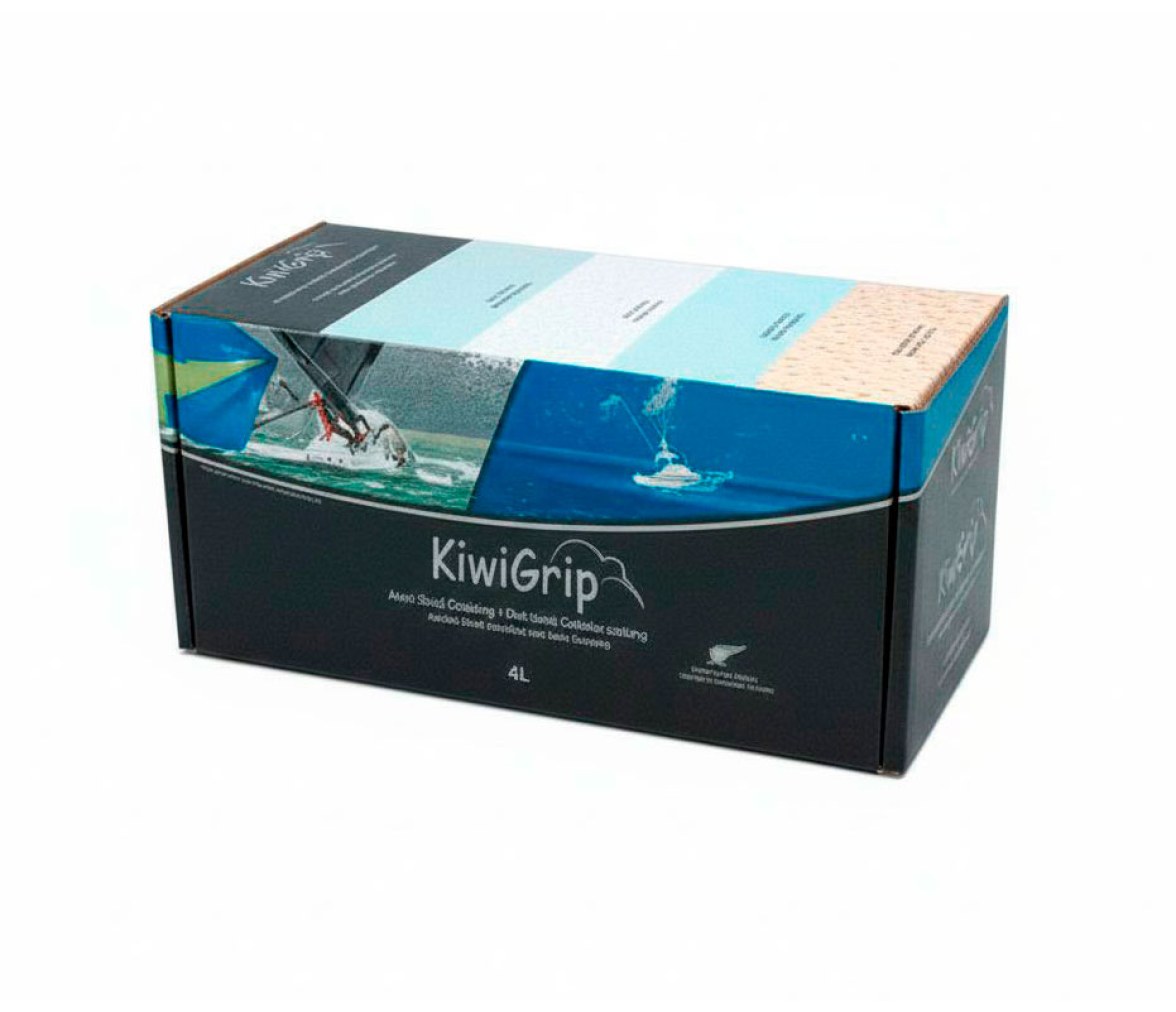 Kiwigrip Pintura Antideslizante para Cubiertas 4 L
