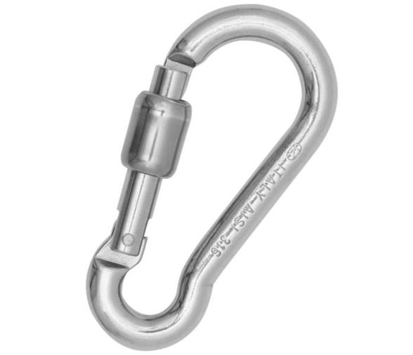 Kong Mosquetón Acero Inoxidable Apertura exterior y Seguro