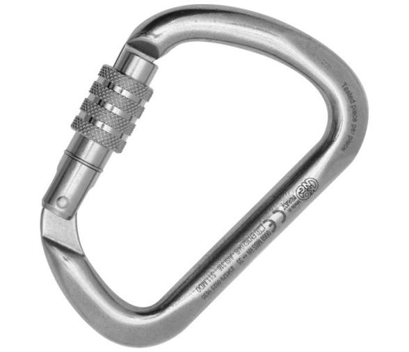 Kong Mosquetón Acero Inoxidable X-Large Seguro con Rosca