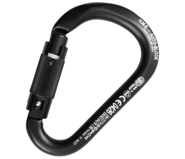 Kong Mosquetón Aluminio Classic con Autobloqueo