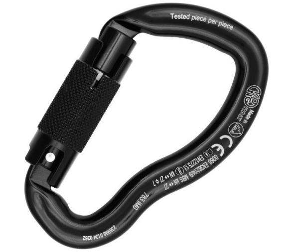 Kong  Mosquetón Aluminio Ergo Auto Block