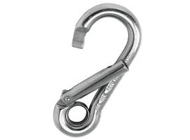 Kong Mosqueton Bombero Inox con Ojal y Apertura Lateral