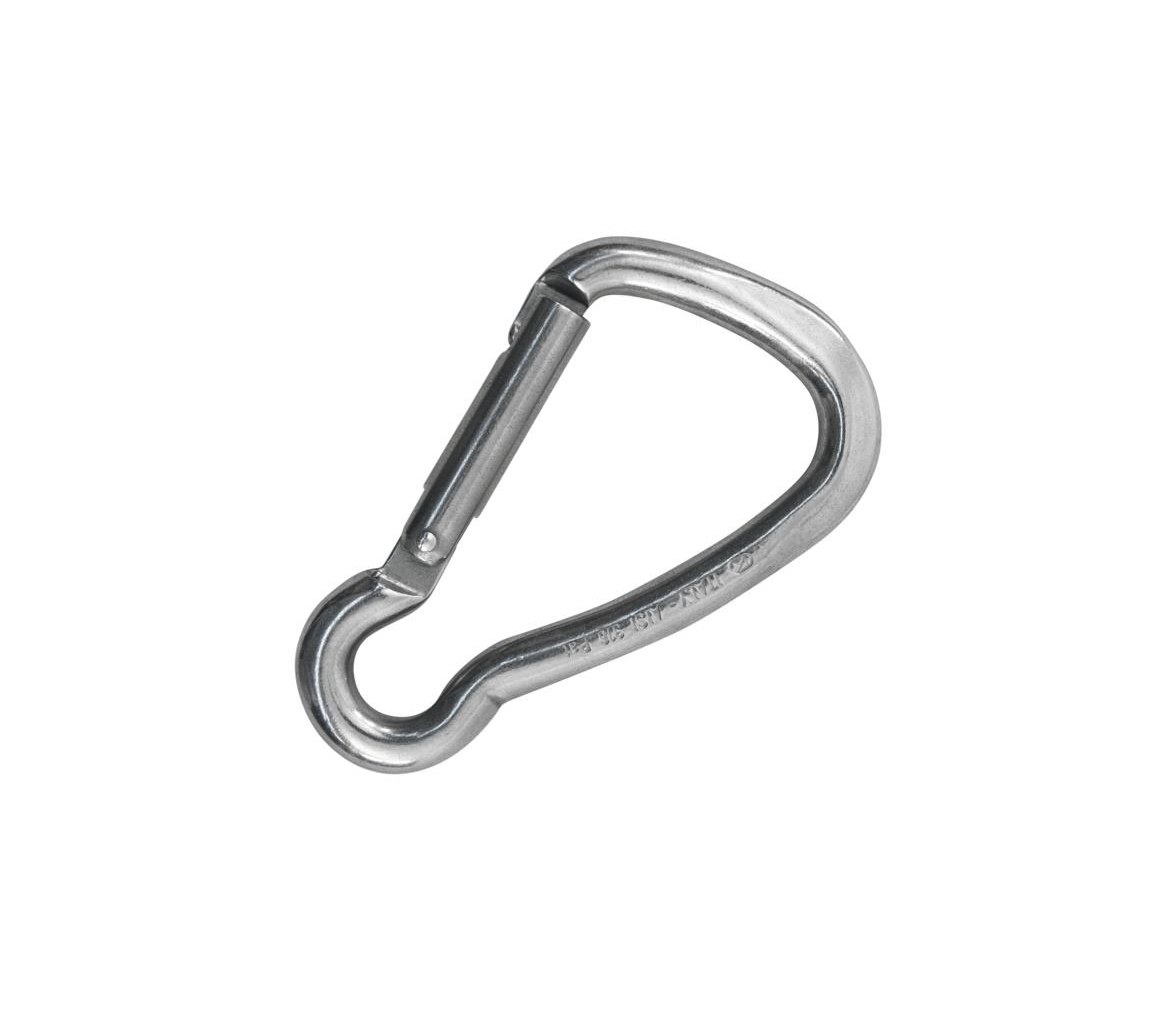 Kong stainless steel carabiner asymmetric