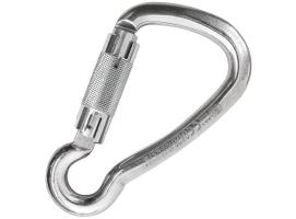 Kong Mosquetón en acero inoxidable asimétrico Autobloqueo