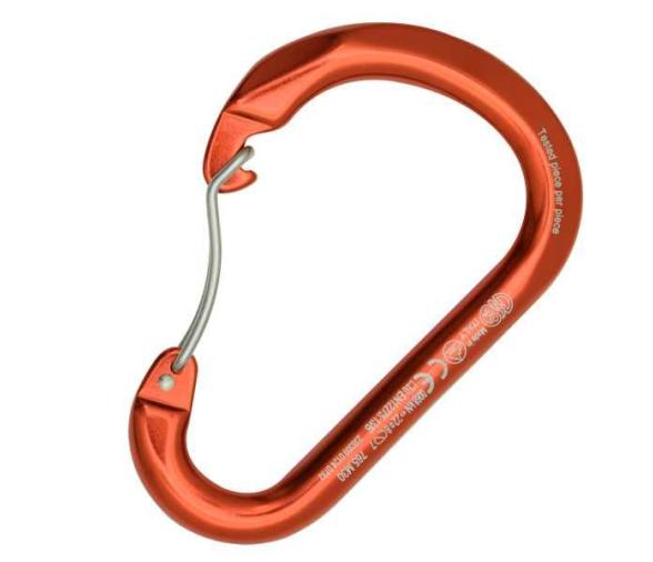 Kong Mosquetón en aluminio para Remo