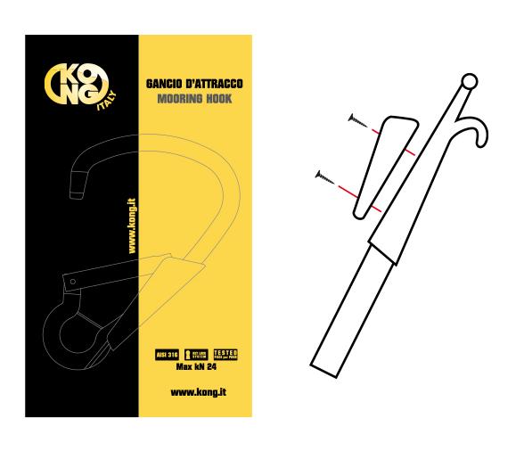 Kong Mosqueton Gancho de Atraque 20