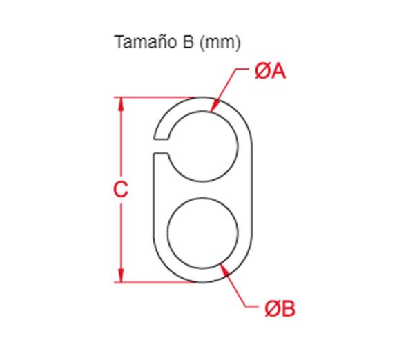 Kong Anilla Doble de Latón