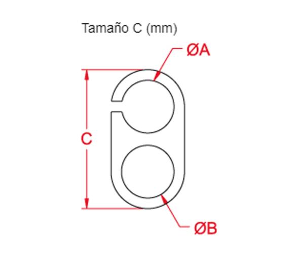 Kong Anilla Doble de Latón