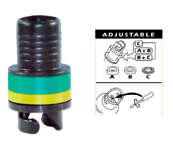 Kybin Hinchador Vertical Aluminio Doble Accion