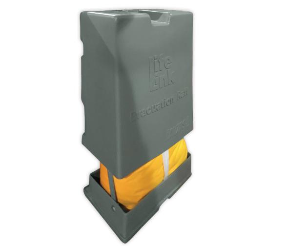 Lalizas Balsa de Evacuación gris