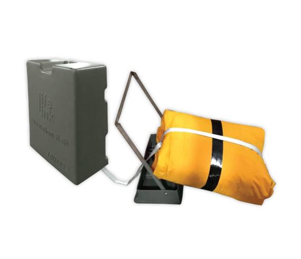 Lalizas Balsa de Evacuación gris