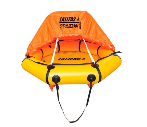 Lalizas Balsa Salvavidas Coastal Compact con Capota