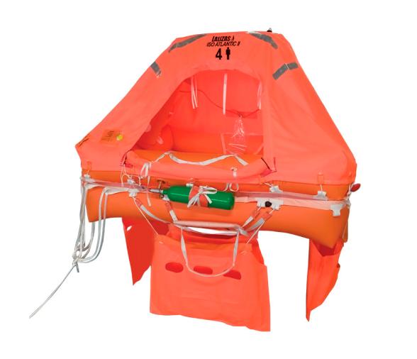 Lalizas Balsa Salvavidas ISO-Atlantic II Contenedor