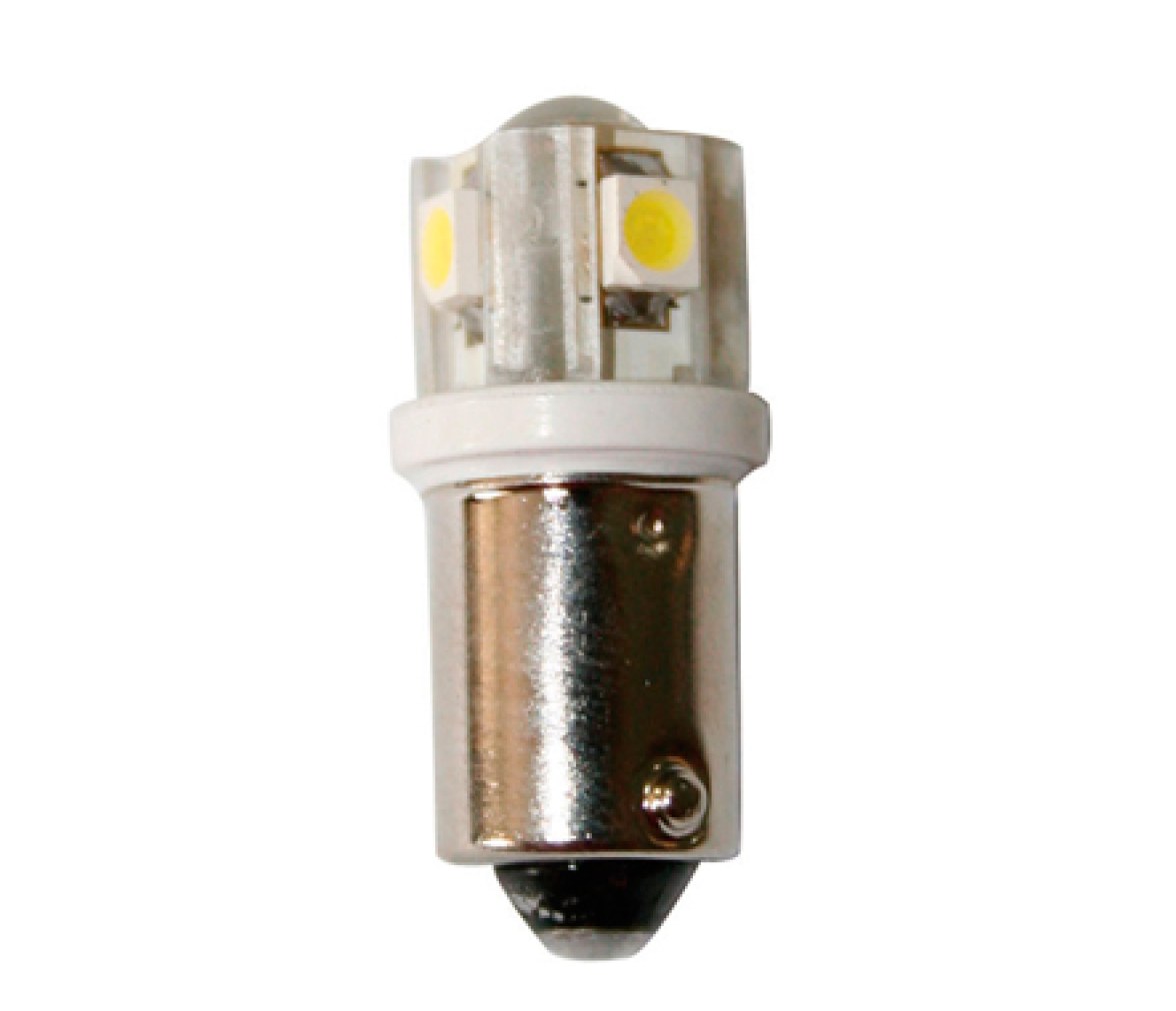 Lalizas Bombilla 12V, LED, BA9S, blanco