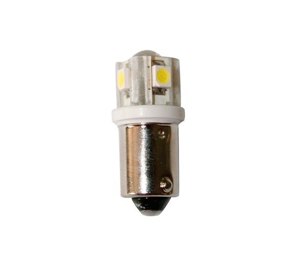 Lalizas Bombilla 12V, LED, BA9S, blanco
