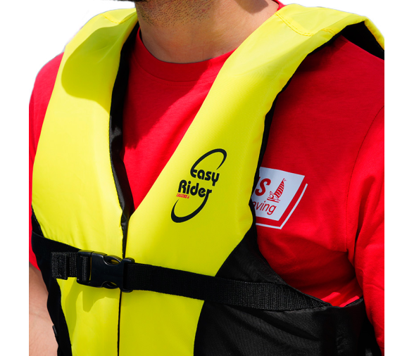 Lalizas Chaleco Salvavidas Easy Rider Amarillo/Negro 50N