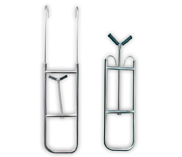 Lalizas Escalera de Proa 3 peldaños Inox 316