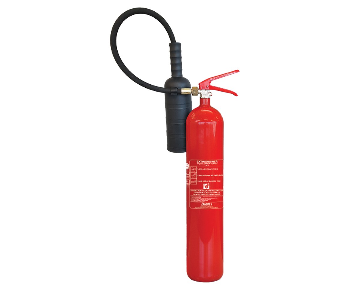LALIZAS Extintor de fuego CO2 5kg, MED (EN,ES,HR)