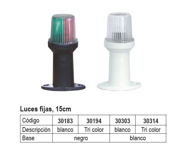Lalizas Luces de Navegacion FIJA 15 cm. Lalizas