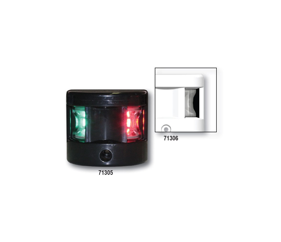 Lalizas Bi-Color Navigation Light Side Mount FOS LED 12