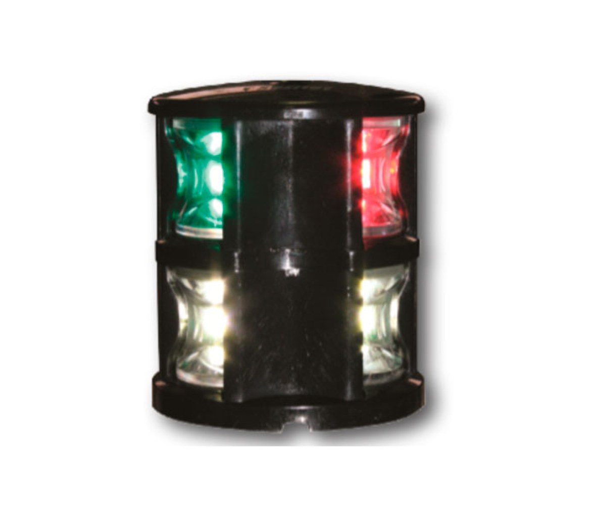 Lalizas Luz Tricolor Fondeo Montaje Cubierta FOS LED 12