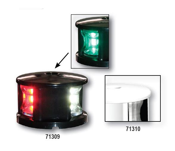 Lalizas Luz Tricolor Montaje Cubierta FOS LED 12