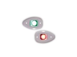Lalizas Micro LED 12 juego luces babor y estribor 112.5° con agujeros