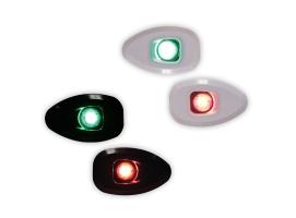 Lalizas Micro LED 12 juego luces babor y estribor 112.5° sin agujeros