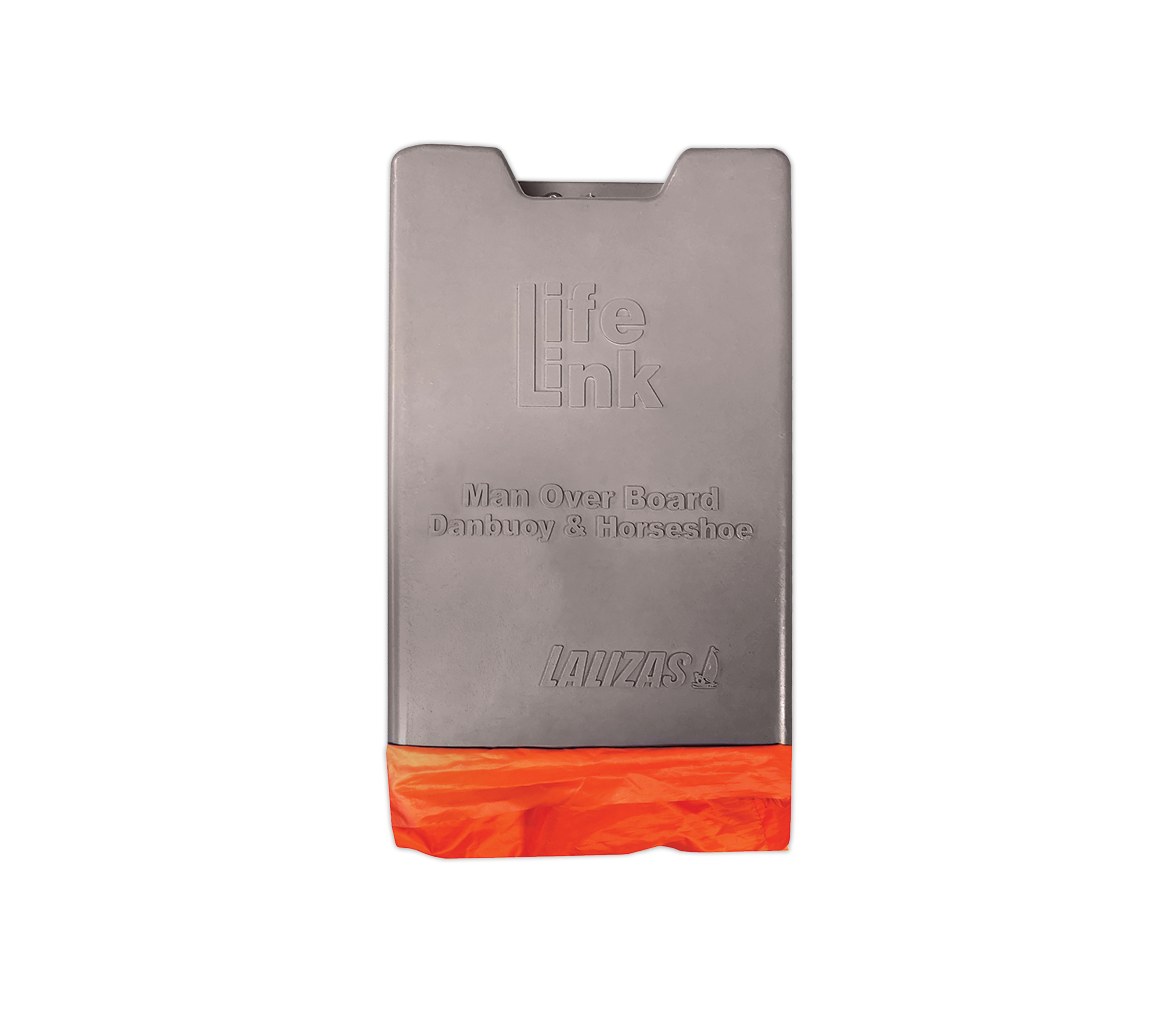 Lalizas MOB Danbuoy y Boya Herradura, gris