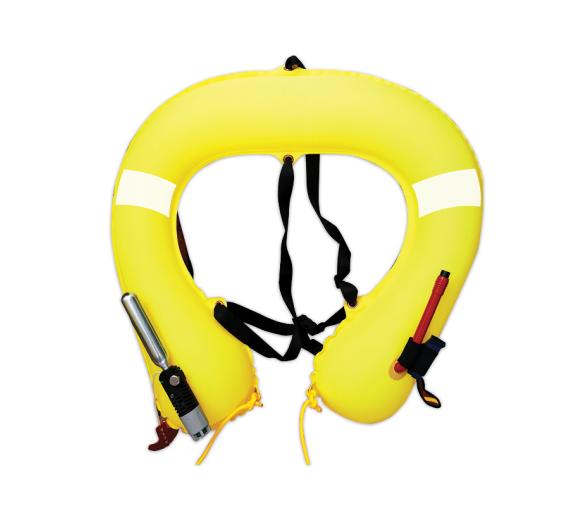 Lalizas MOB Danbuoy y Boya Herradura, gris