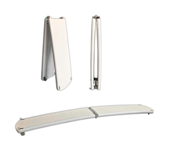 Lalizas Pasarela de Carbono Plegable