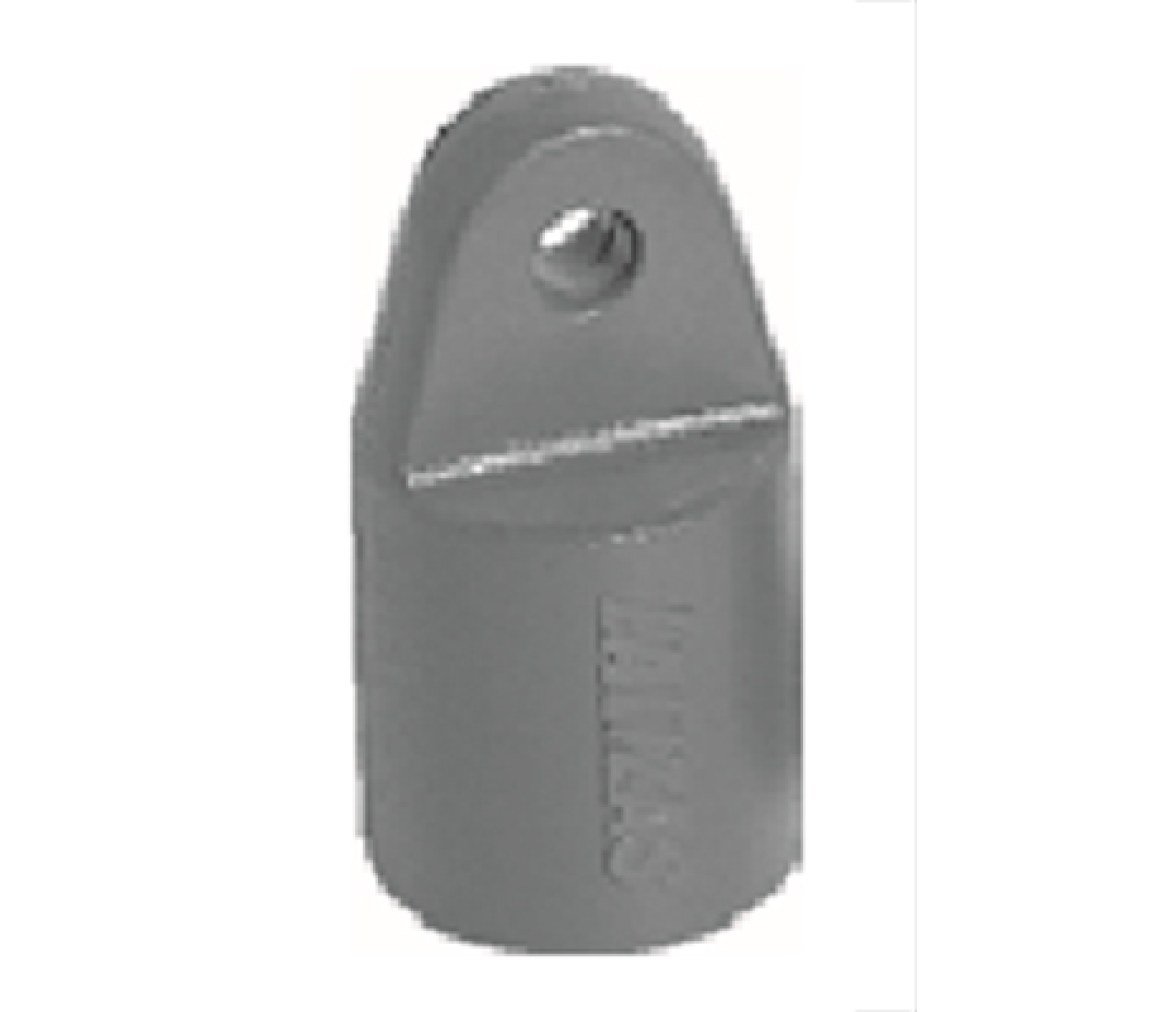Lalizas Terminal Diametro 22mm para Toldo Gris