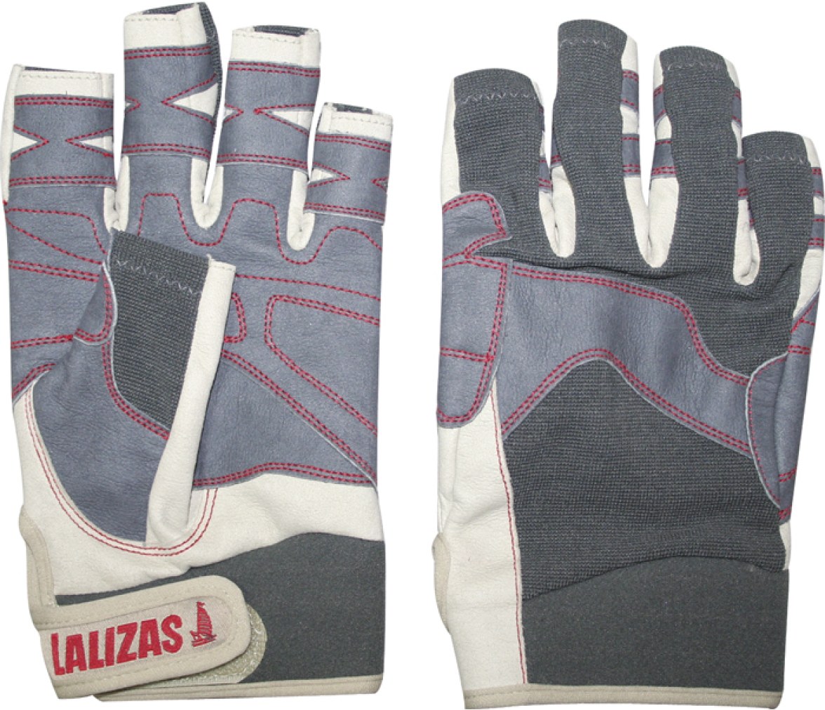 Lalizas Guantes 5 Dedos Cortos Amara Antracita