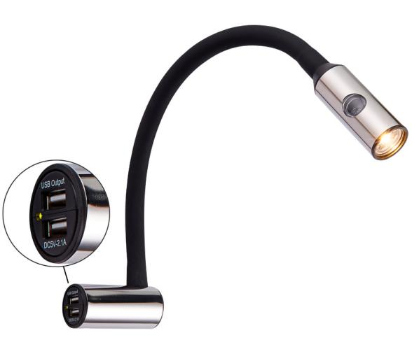 Lampara LED de Lectura articulada