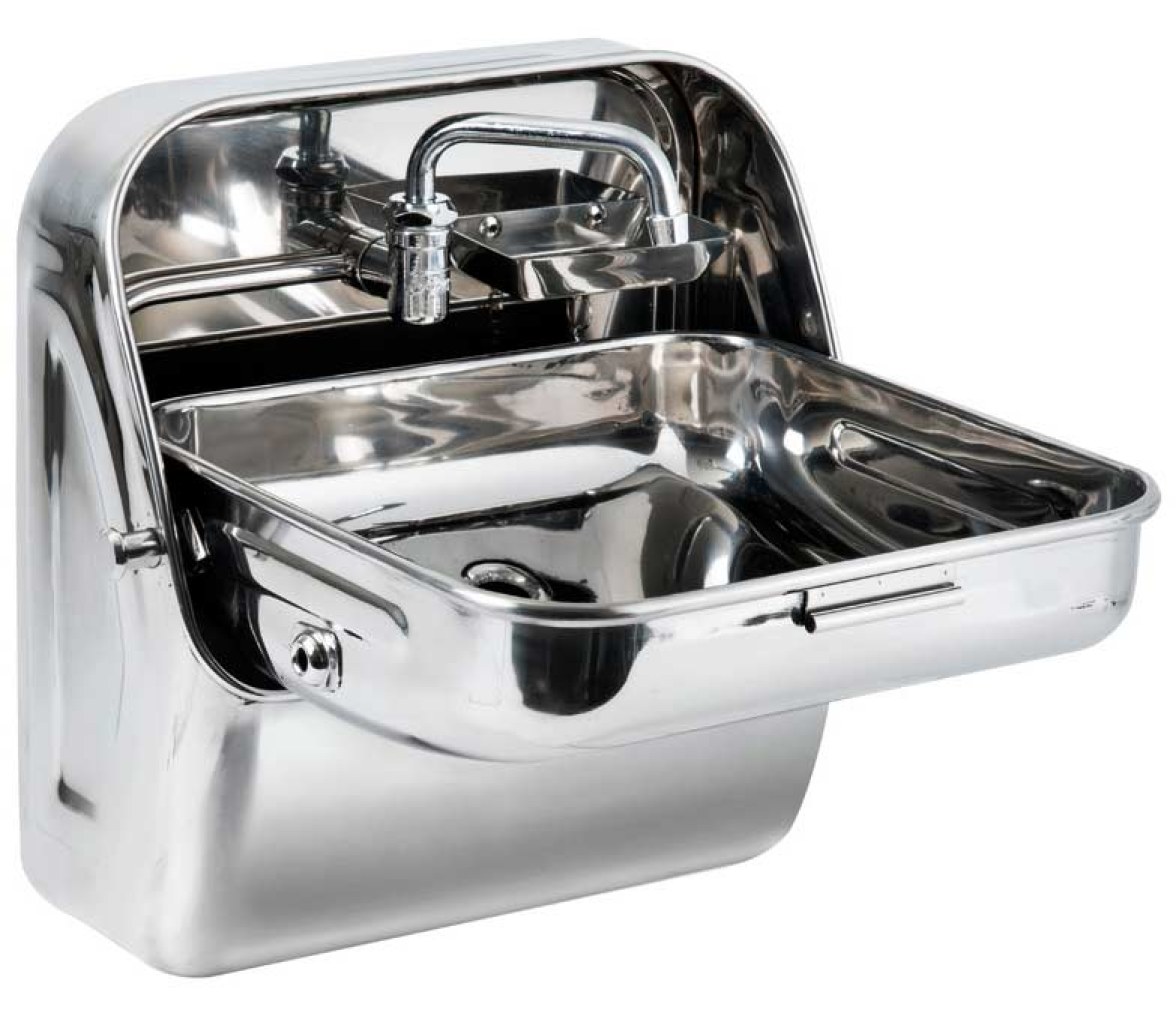 Lavabo de Pared en Acero Inoxidable