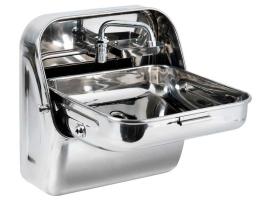 Lavabo de Pared en Acero Inoxidable