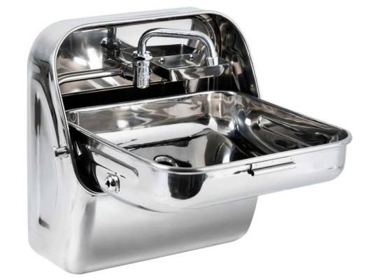 Lavabo de Pared en Acero Inoxidable Lavabo de Pared en Acero Inoxidable