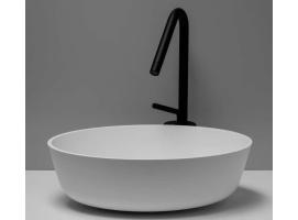 Lavabo redondo en Ocritech blanco
